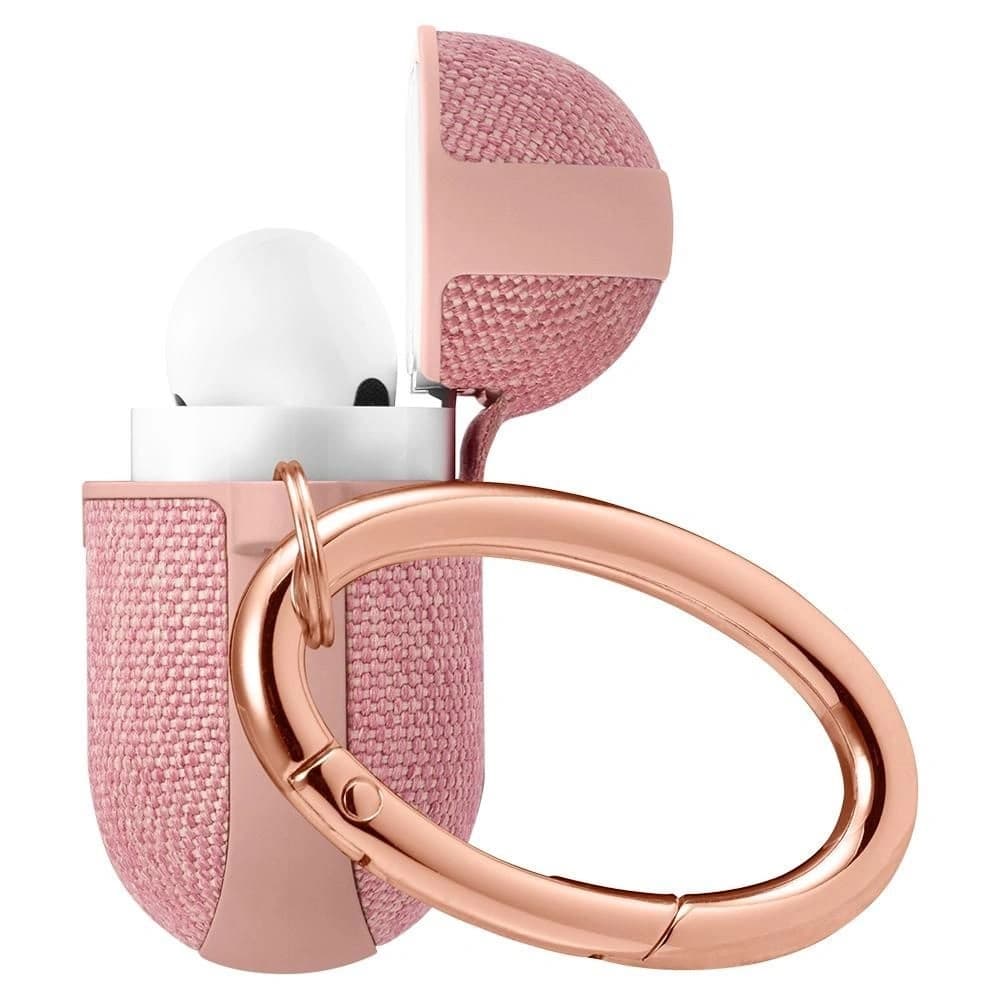 Etui Spigen Urban Fit pentru Apple AirPods Pro Roz Aurie - 5