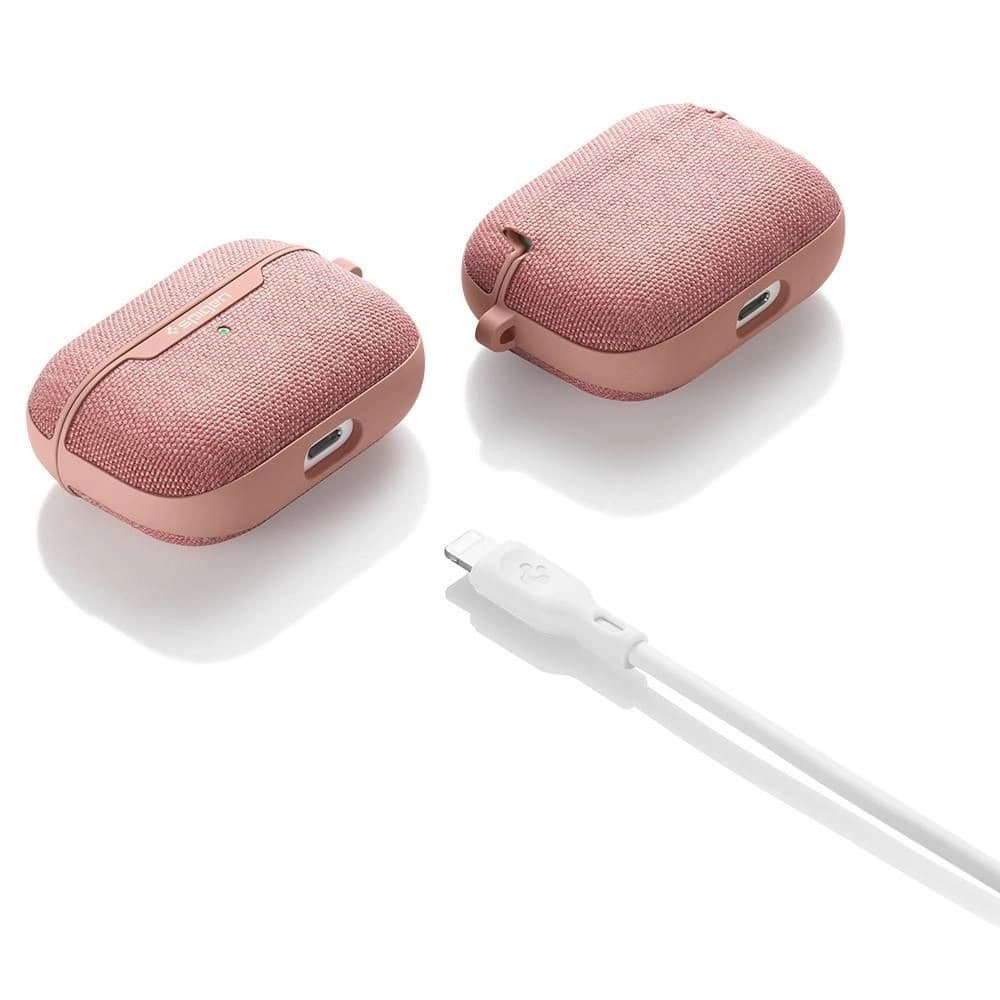 Etui Spigen Urban Fit pentru Apple AirPods Pro Roz Aurie - 8