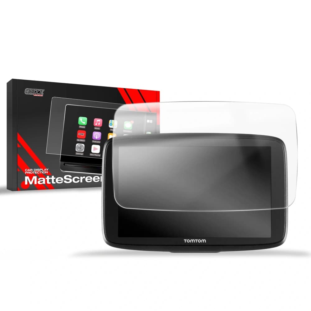 Matte GrizzGlass CarDisplay Protection Tomtom Go Essential 6" - 1