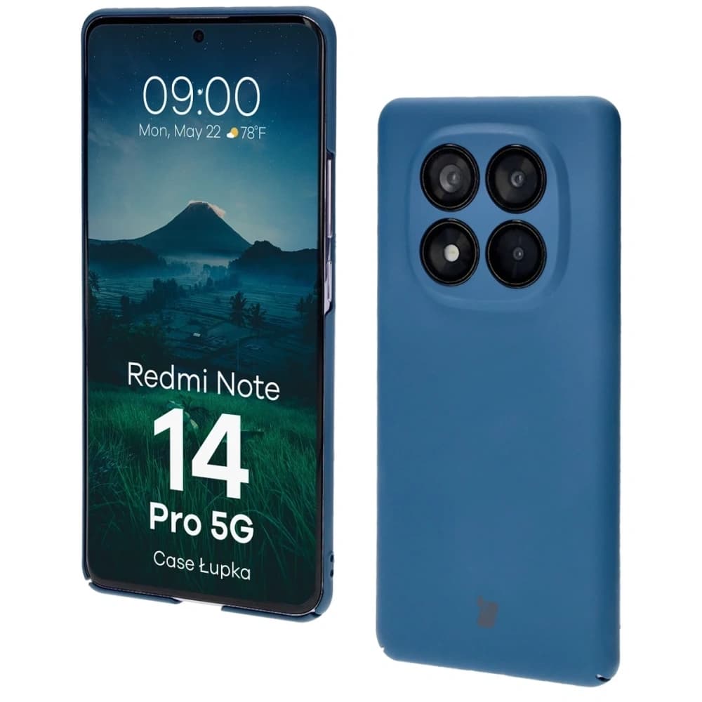 Bizon Case Lupka Xiaomi Redmi Note 14 Pro 5G blue - 1