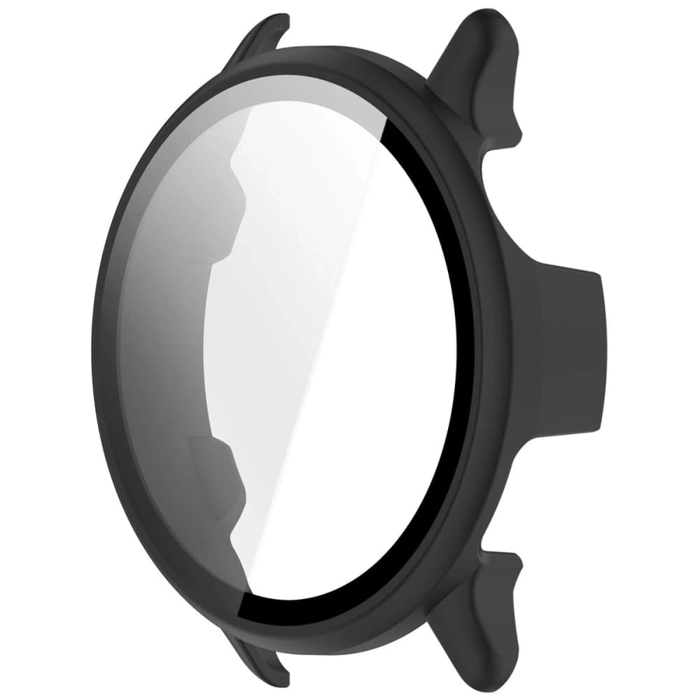 Bizon Case+Üveg Óra Garmin Vivoactive 6 matt fekete - 3