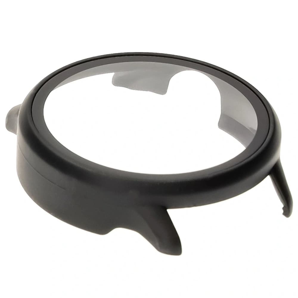 Bizon Case+Üveg Óra Garmin Vivoactive 6 matt fekete - 7