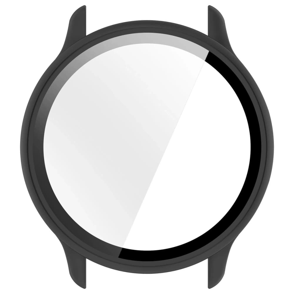 Bizon Case+Üveg Óra Garmin Vivoactive 6 matt fekete - 8