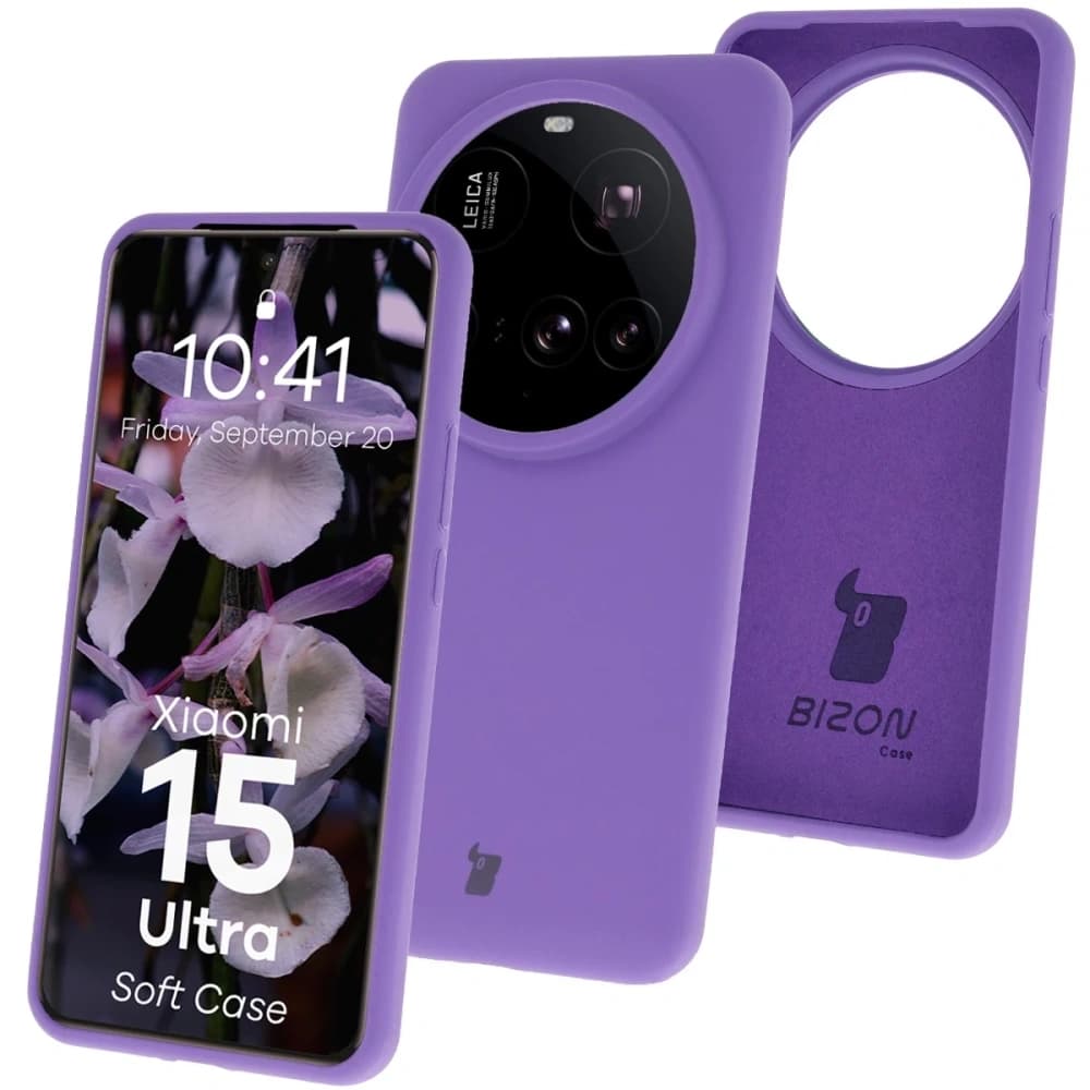 Bizon Soft Case Xiaomi 15 Ultra purple - 1