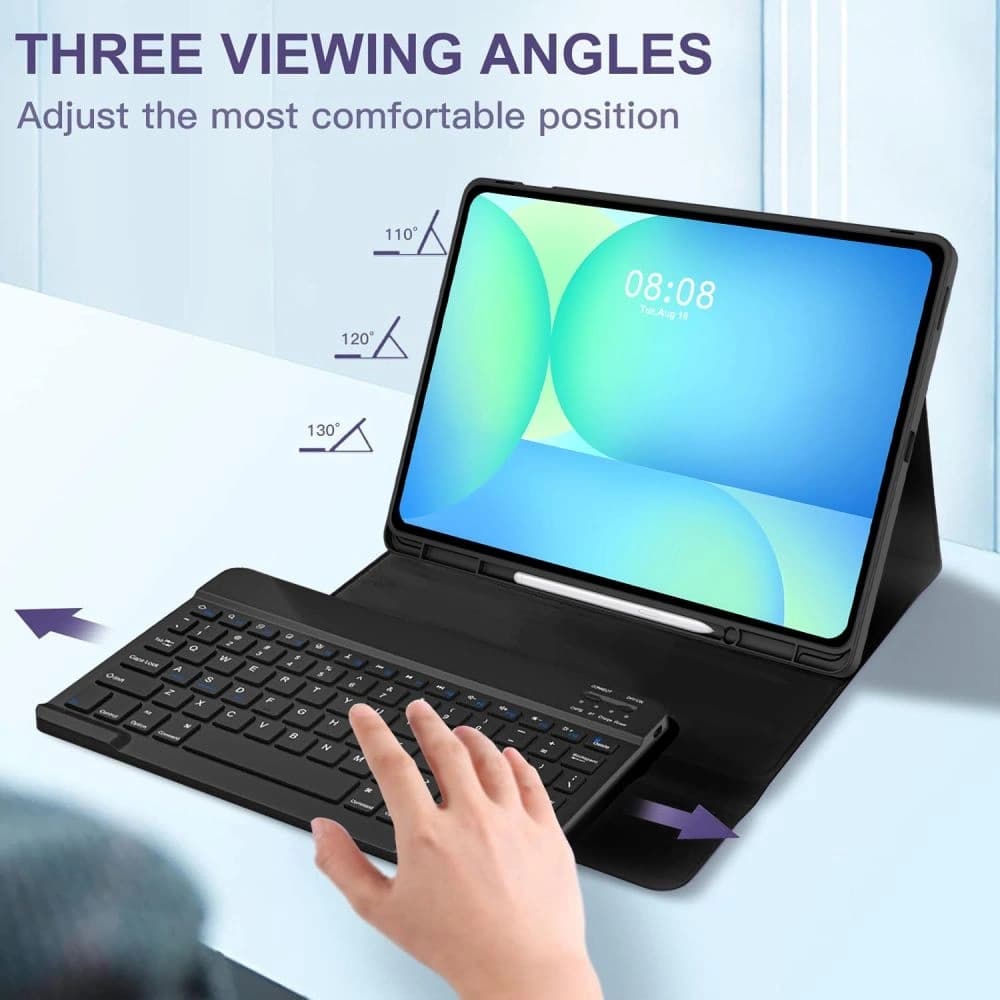 Tech-Protect SmartCase Pen + Keyboard Samsung Galaxy Tab S10 FE+ Plus 13.1 X620 / X626b Black - 8