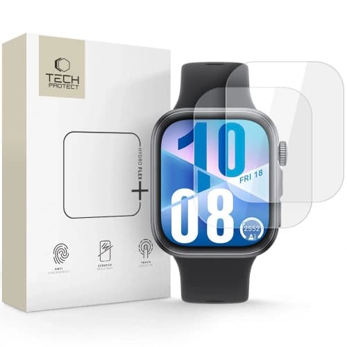 Tech-Protect Hydro Flex+ Huawei Watch Fit 3 / 4 Klar [2 PACK]