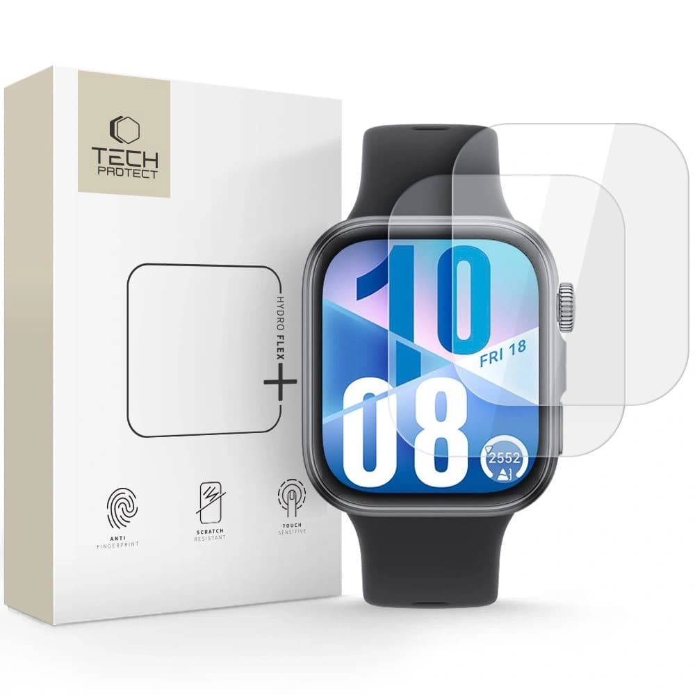 Tech-Protect Hydro Flex+ Huawei Watch Fit 3 / 4 Klar [2 PACK] - 1