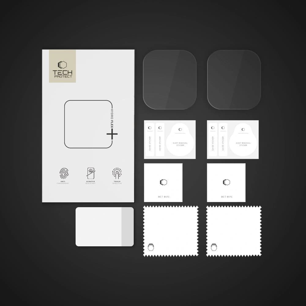 Tech-Protect Hydro Flex+ Huawei Watch Fit 3 / 4 Klar [2 PACK] - 4