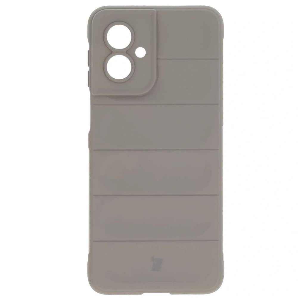 Pancerne etui Bizon Case Tur do Motorola Moto G55 5G jasnoszare - 2