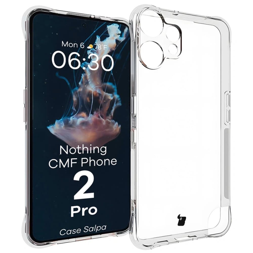Bizon Case Salpa Nothing CMF Phone 2 Pro klar - 1