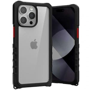 Mercury Bumper Pop Case Apple iPhone 15 Pro Max schwarz