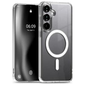 Mercury MagSafe Jelhard pouzdro Samsung Galaxy S24 FE průhledné