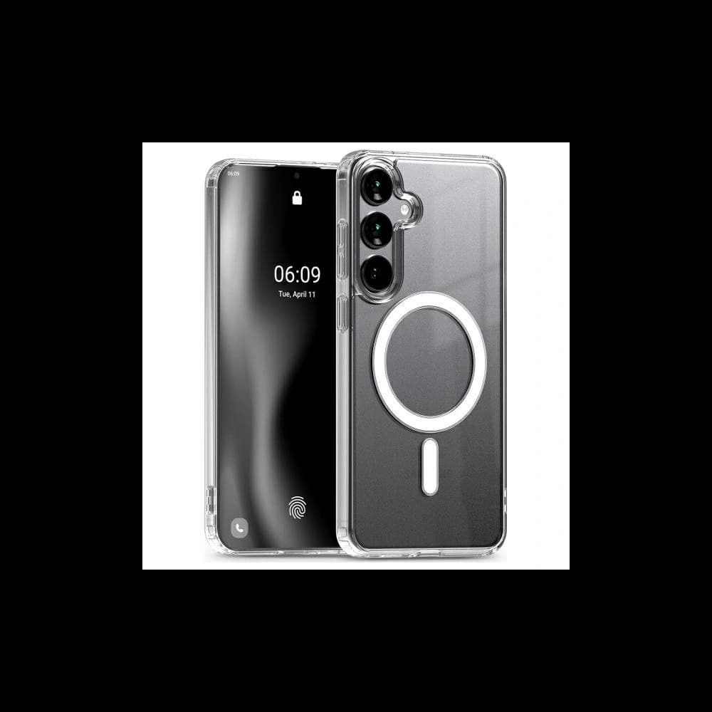 Mercury MagSafe Jelhard pouzdro Samsung Galaxy S24 FE průhledné - 1