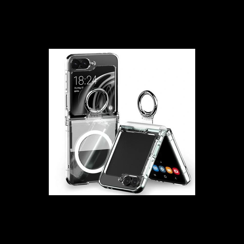 Mercury MagSafe Pro Ring Case Samsung Galaxy Flip 6 / 7 FE průhledný - 1