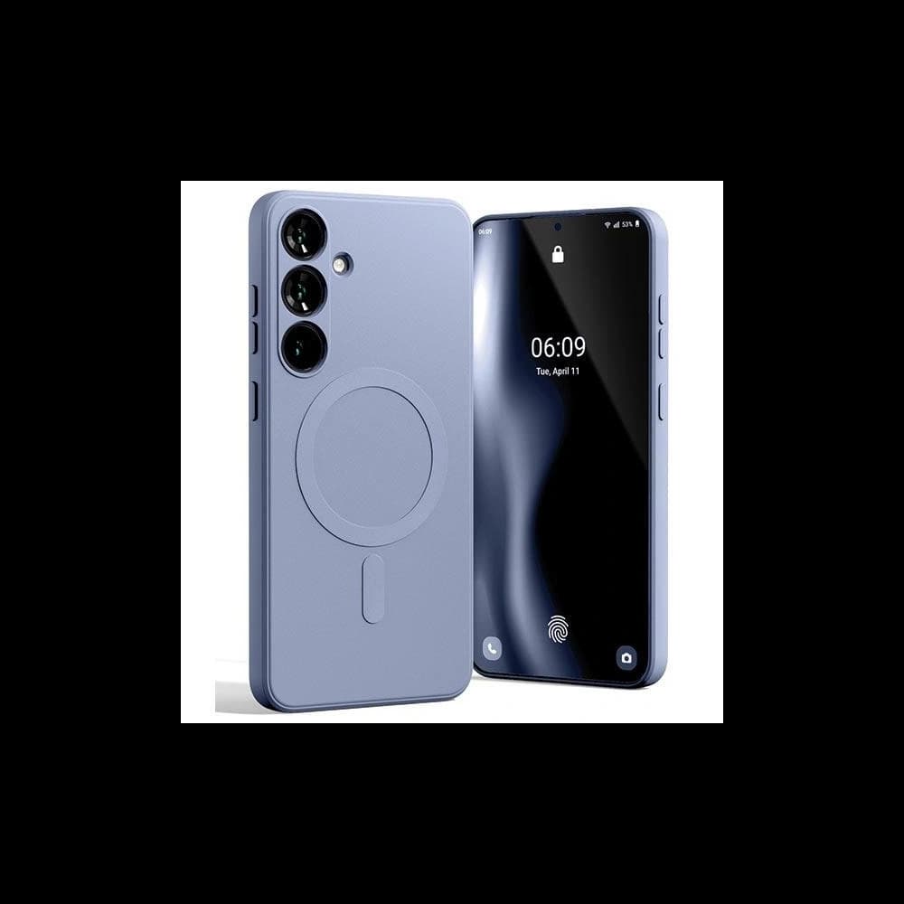 Mercury MagSafe Semi-Silikonhülle Samsung Galaxy S24+ Plus Lavendel - 1