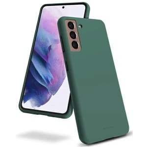 Mercury Silicone Case Apple iPhone 15 Pro green
