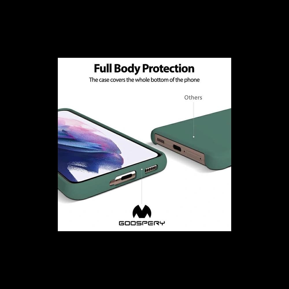 Mercury Silikonhülle für Apple iPhone 15 Pro grün - 3