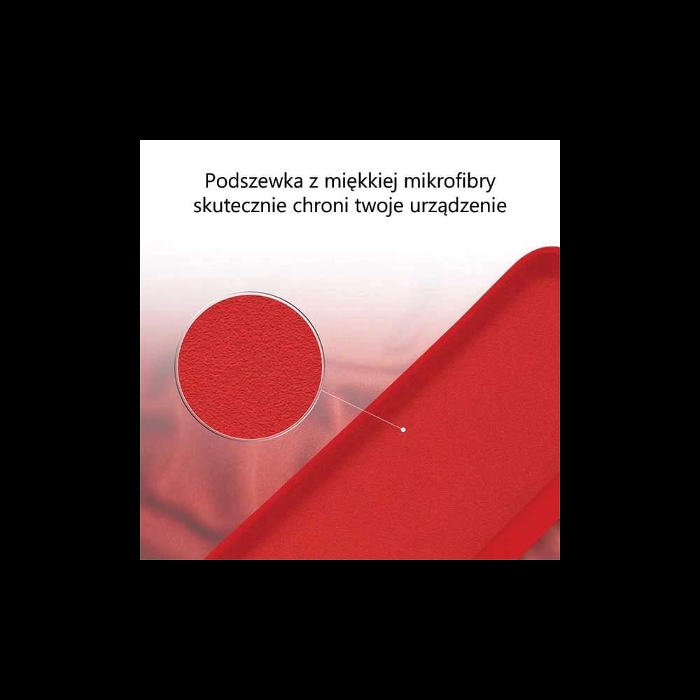 Etui Mercury Silicone do Apple iPhone 15 Pro Max czerwony - 6