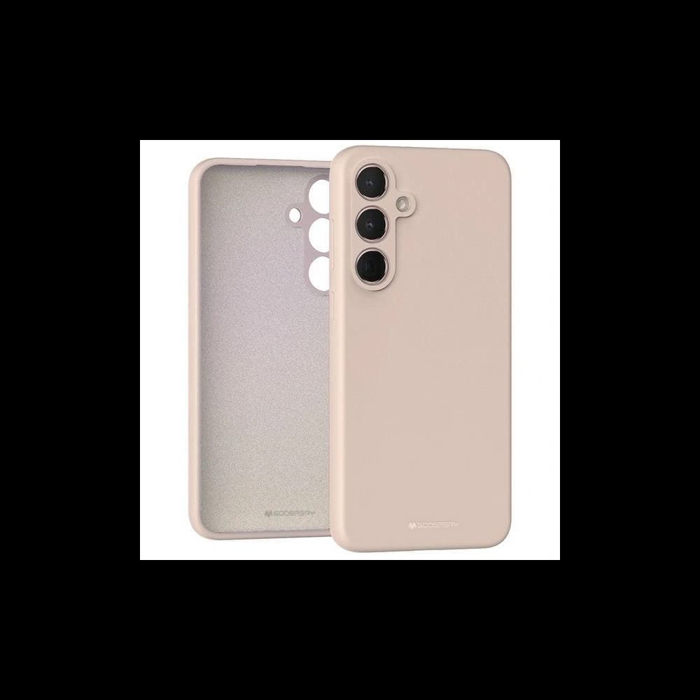 Husă din silicon Mercury pentru Samsung Galaxy A35 roz nisipos - 1