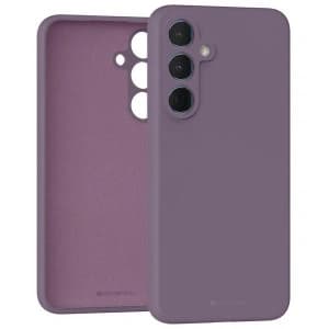 Mercury Silicone Case Samsung Galaxy A55 purple