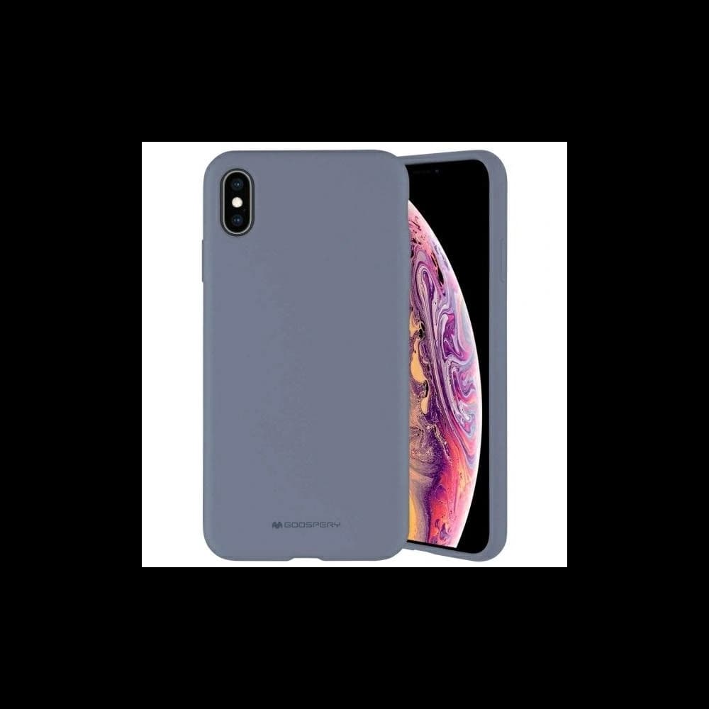 Etui Mercury Silicone do Samsung Galaxy S23 lawendowy - 1