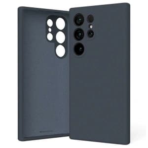 Etui Mercury Silicone do Samsung Galaxy S24 Ultra granatowy