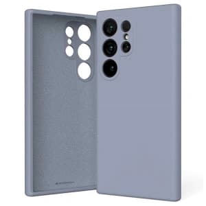 Etui Mercury Silicone do Samsung Galaxy S24 Ultra lawendowy