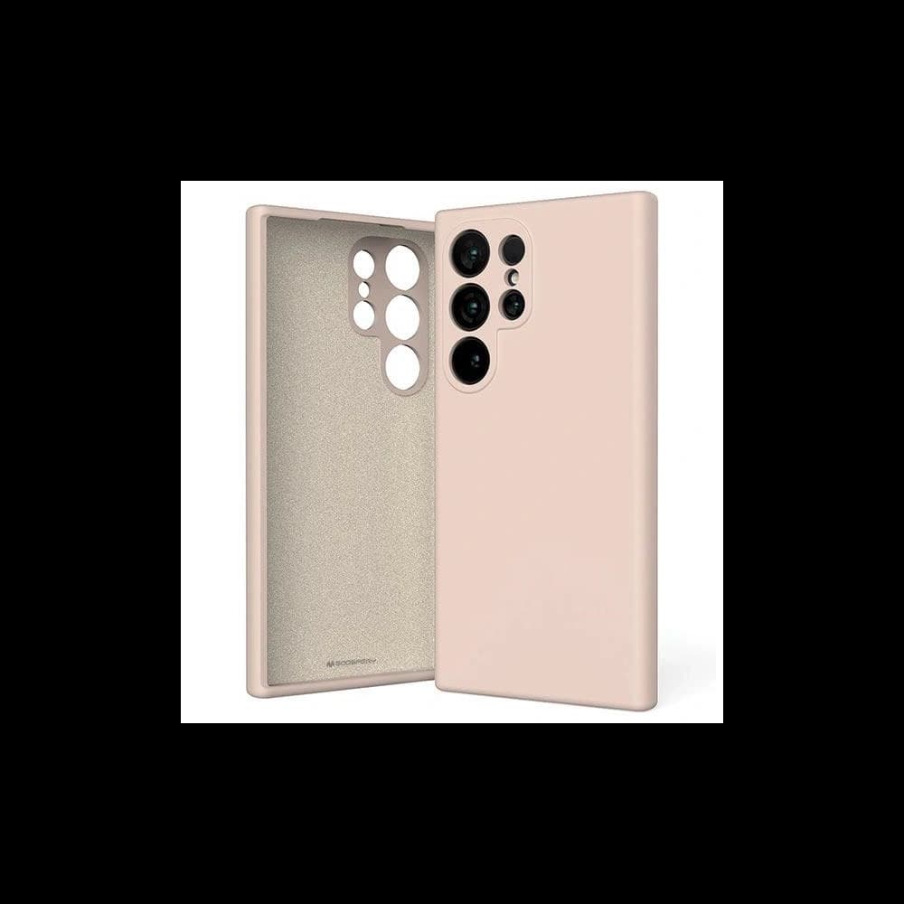 Mercury Silicone Case Samsung Galaxy S24 Ultra pink sandy - 1