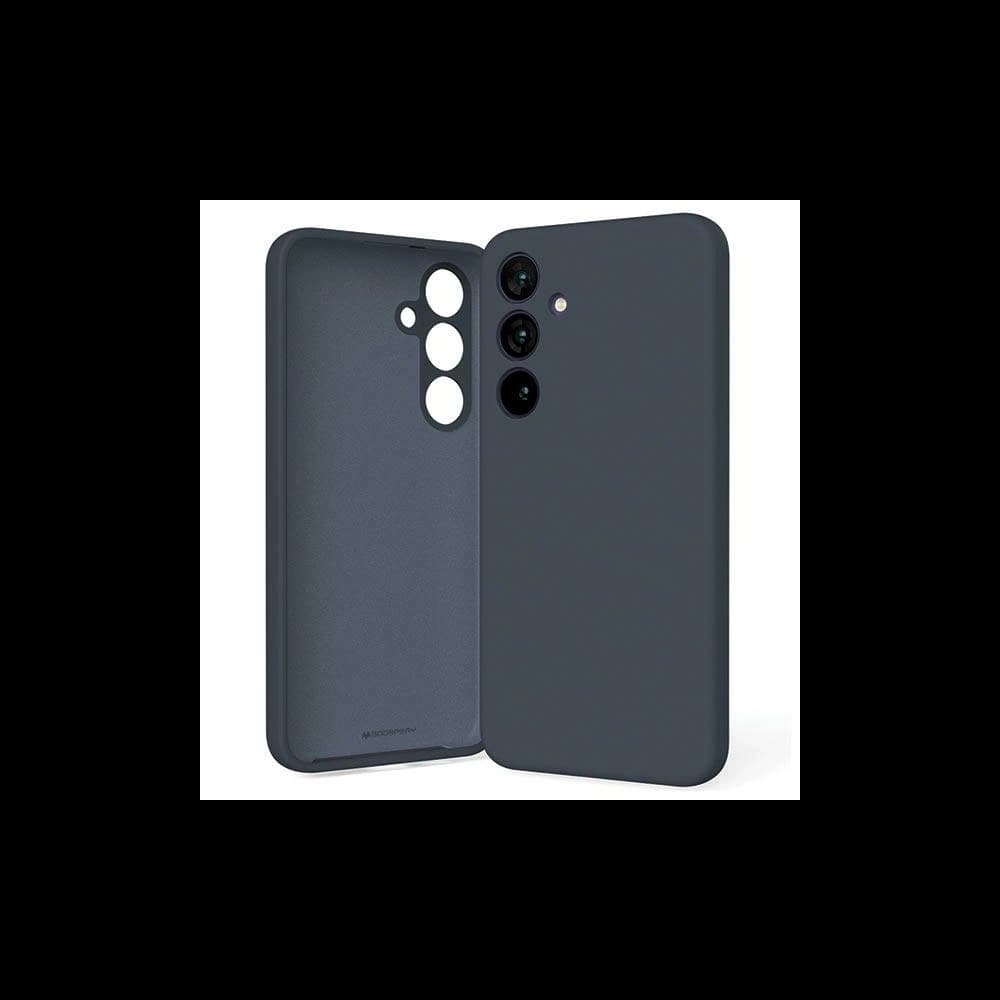 Mercury Silicone Case Samsung Galaxy S24+ Plus navy blue - 1