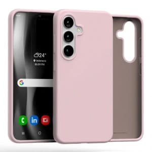 Mercury Silicone Case Samsung Galaxy S25 pink sandy