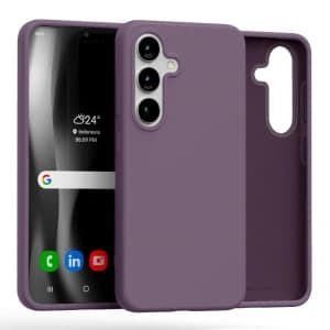 Mercury Silicone Case Samsung Galaxy S25 purple