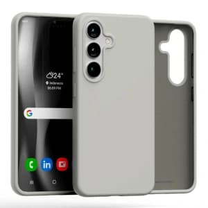 Mercury Silicone Case Samsung Galaxy S25 stone