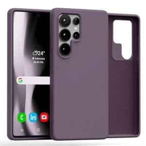 Mercury silikonový kryt pro Samsung Galaxy S25 Ultra fialový