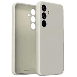 Mercury Silicone Case Samsung Galaxy S23 FE light gray