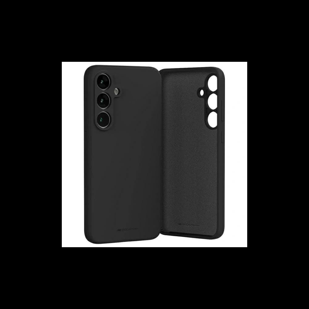 Mercury Silicone Case Samsung Galaxy S24 FE black - 1
