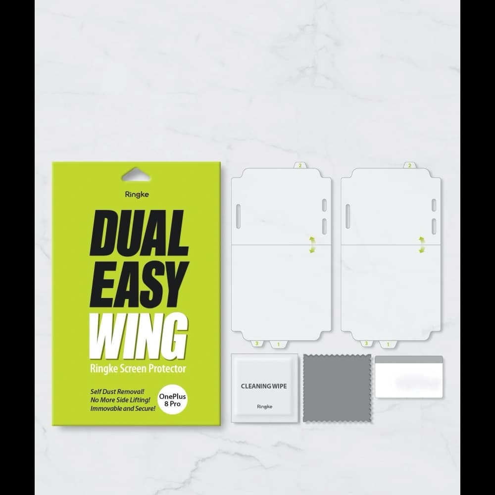 Ringke Dual Easy Wing Full Cover OnePlus 8 Pro [2 PACK] - 12