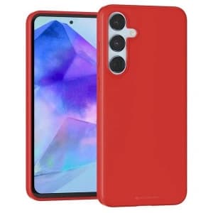 Mercury Soft Case Samsung Galaxy A55 red