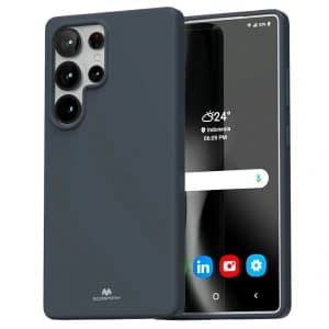 Mercury Soft Case Samsung Galaxy S25 Ultra blau