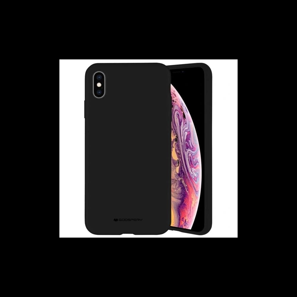 Mercury Silicone Case Apple iPhone 14 Plus black - 1