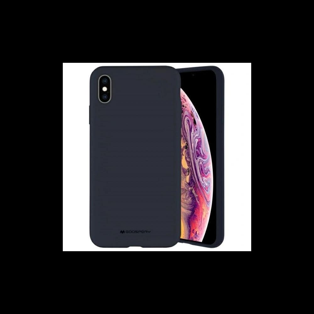 Mercury Silicone Case Samsung Galaxy S22+ Plus navy blue - 1