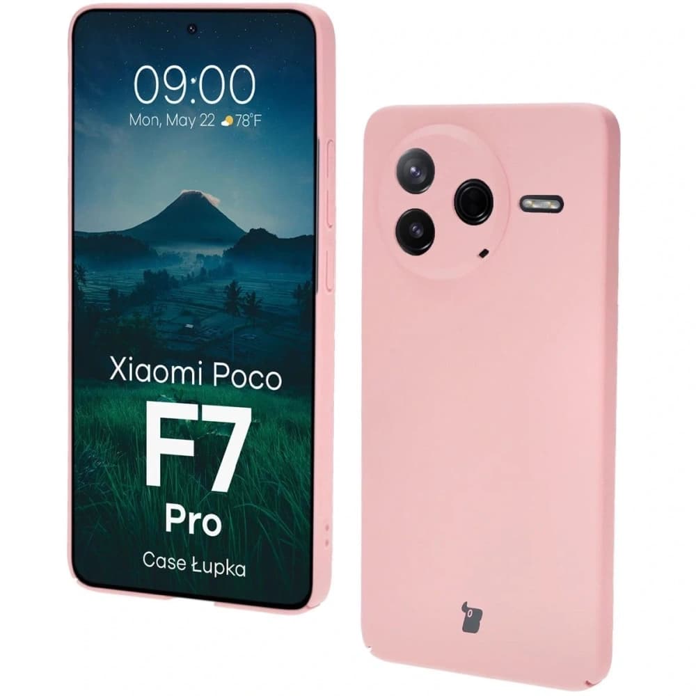 Bizon Case Łupka Xiaomi Poco F7 Pro pink - 1