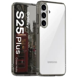 Bizon Case Halo Samsung Galaxy S25+ Plus smoky black