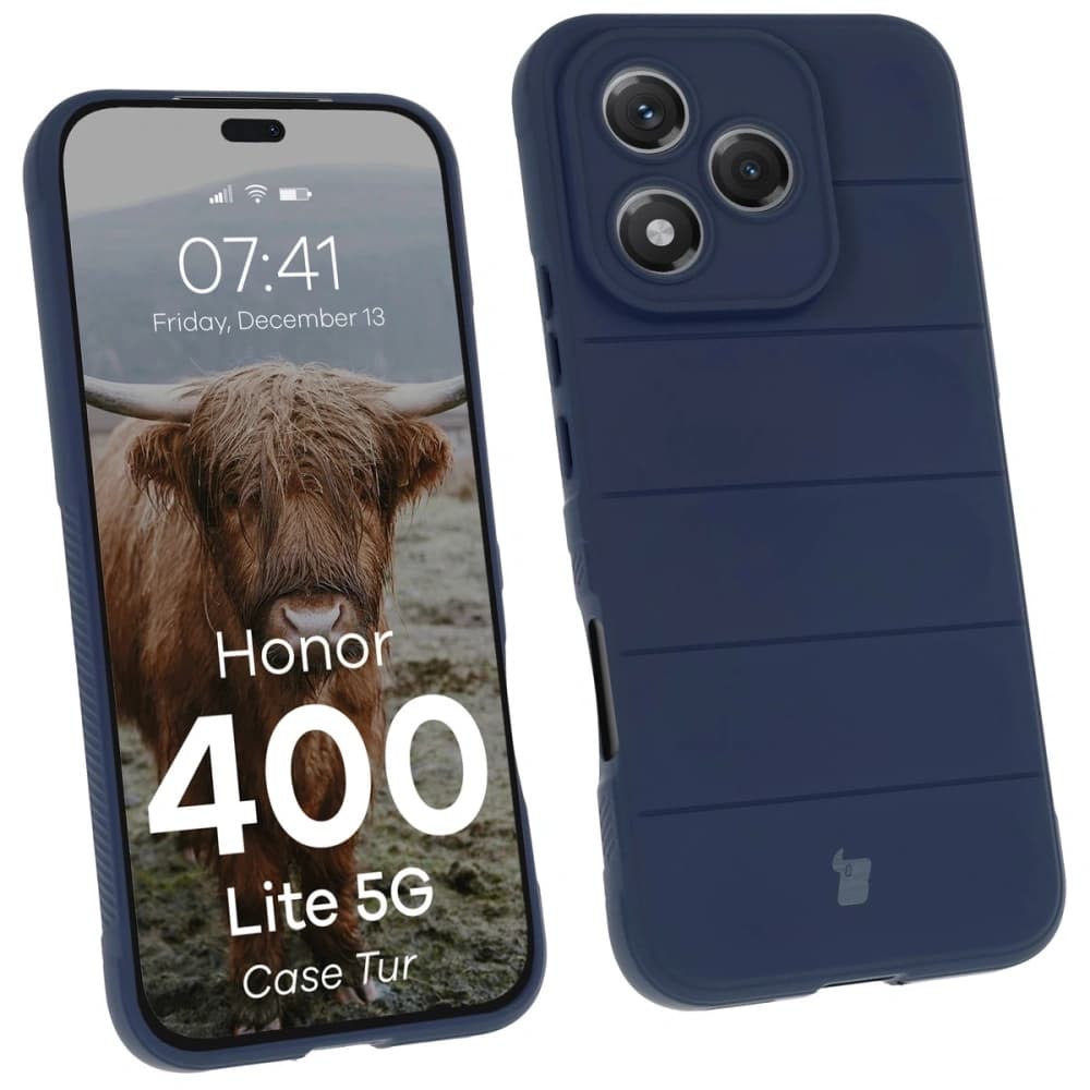 Bizon Case Tur Honor 400 Lite navy blue - 1