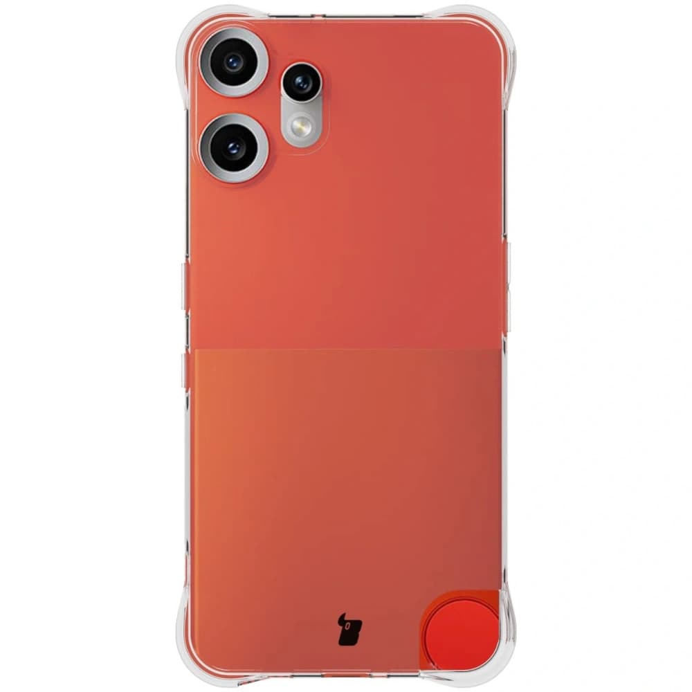 Bizon Case Clear Pack Hülle + 2x Displayschutzfolie für Nothing CMF Phone 2 Pro - 2