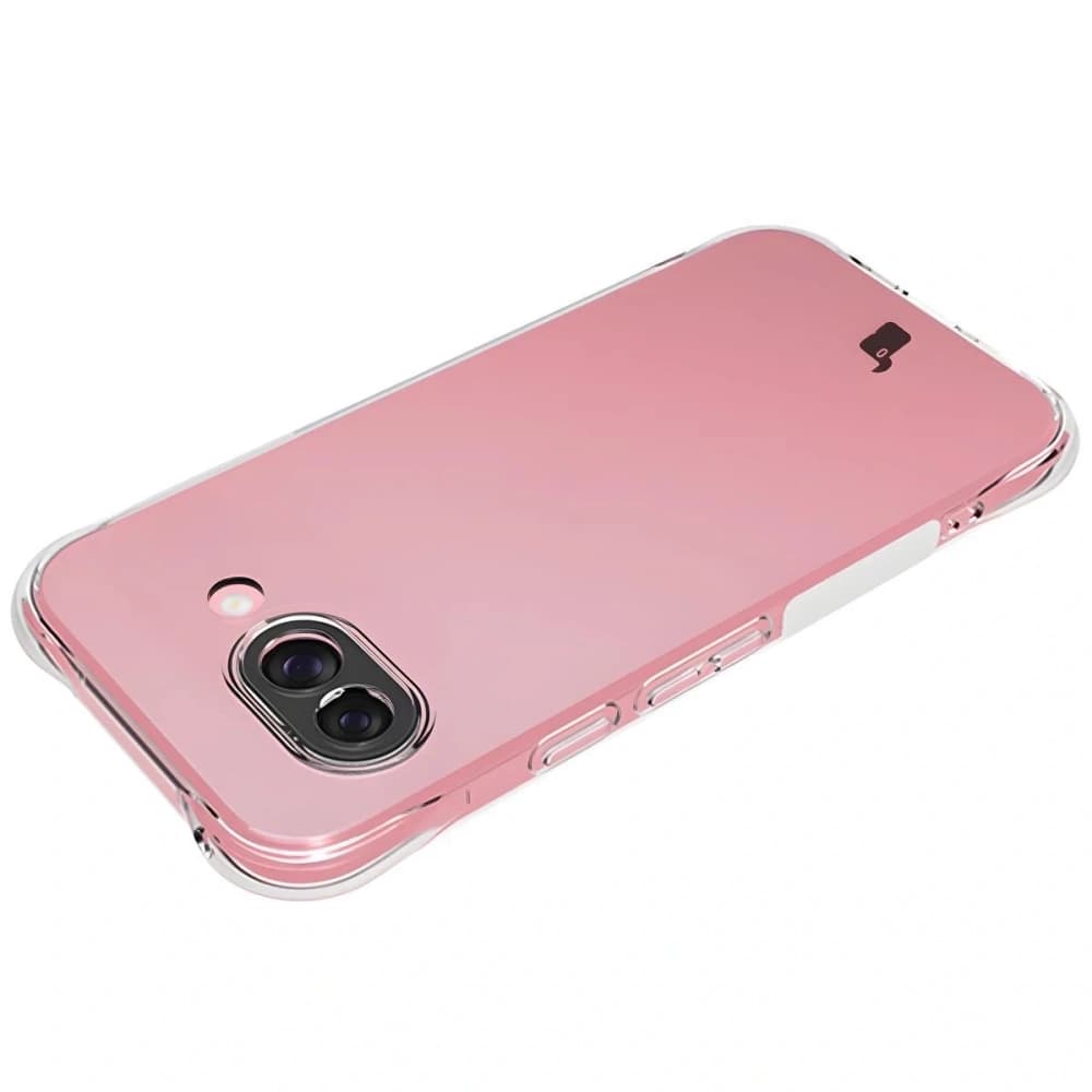 Bizon Case Clear Pack case + 2x screen film Google Pixel 9a - 6