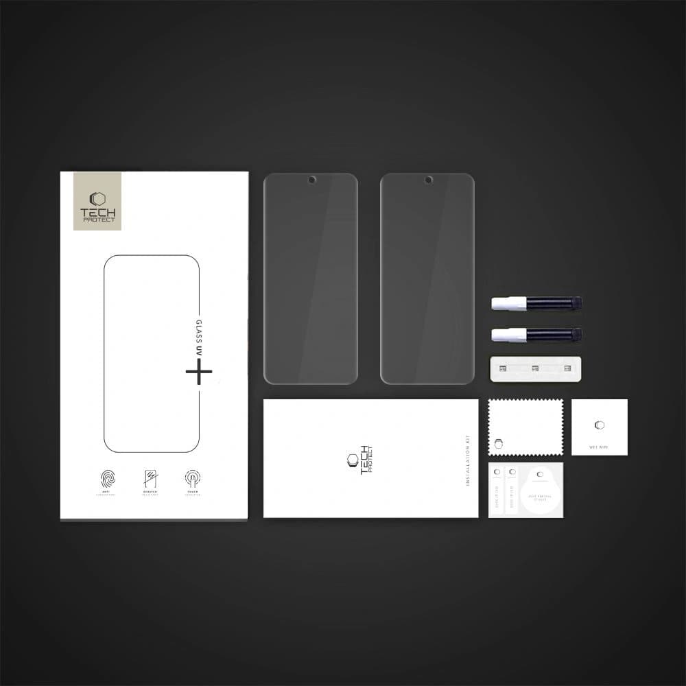 Tech-Protect Glass UV+ Motorola Edge 60 Pro Clear [2 PACK] - 4