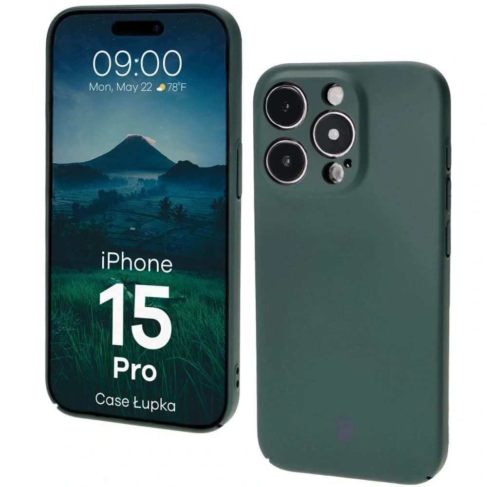 Bizon Case Lupka Apple iPhone 15 Pro green - 1