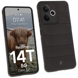 Pancerne etui Bizon Case Tur do Realme 14T 5G czarne