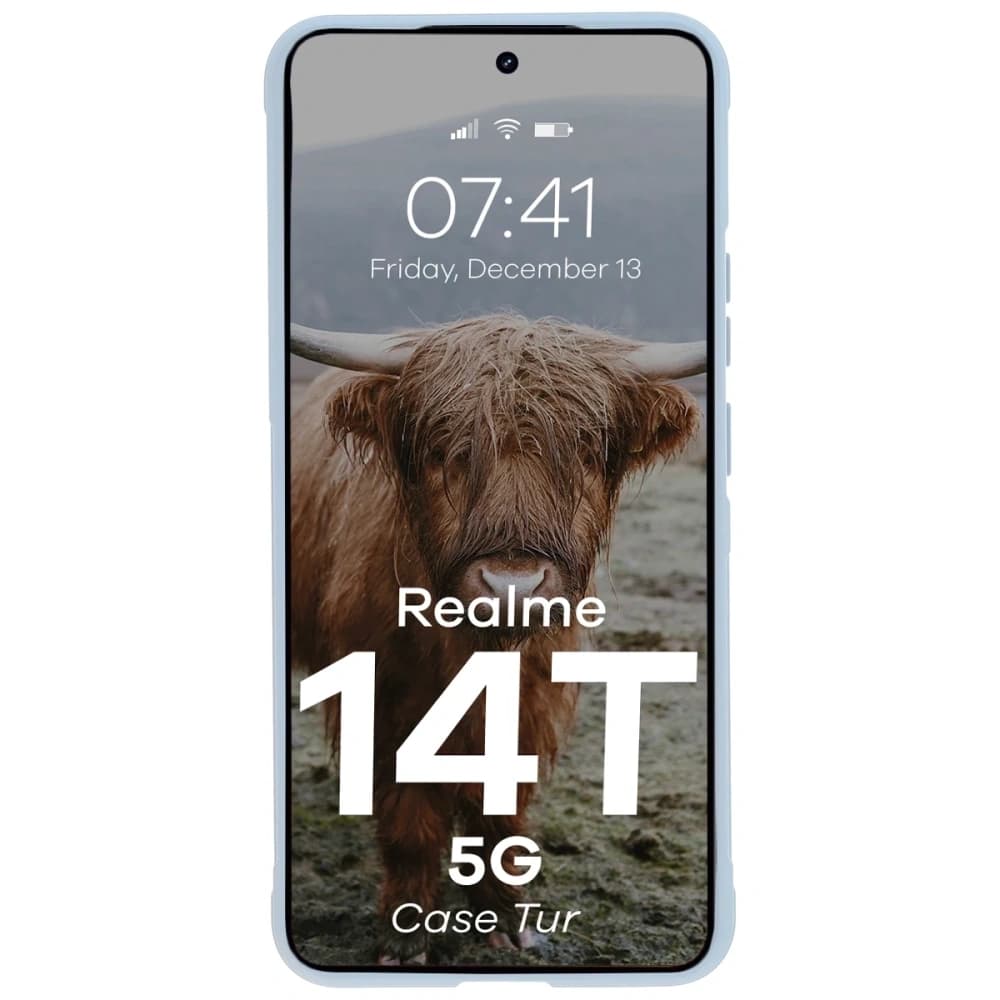 Bizon Case Tur Realme 14T 5G light blue - 5