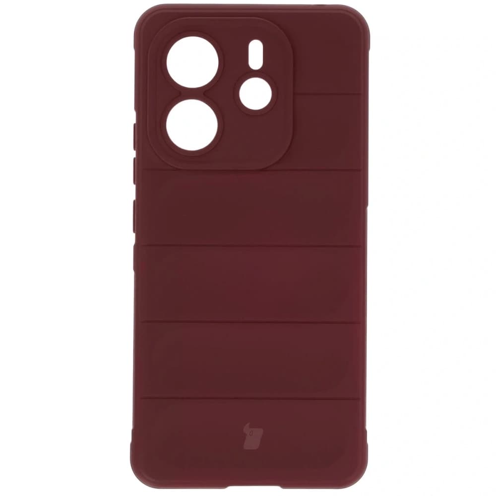 Bizon Case Tur Xiaomi Redmi Note 14 4G burgundy - 2